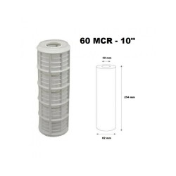 cartuccia filtro Nylon 60 micron 10"