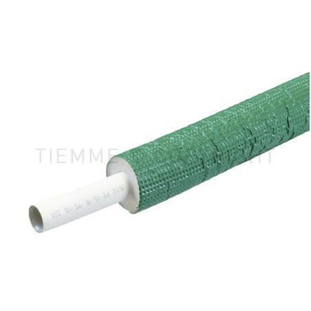 tubo multistrato per raffrescamento rivestito verde